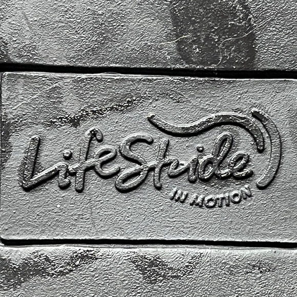 Life Stride In Motion Stormy Combat Faux Leather Lace Up  Ankle Boots Size 6M - Picture 5 of 12